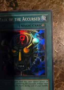 Mask of the Accursed LON-019 Labyrinth of Nightmare 1st Edition Yu-Gi-OH! NM/LP - Image 3