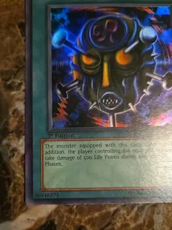 Mask of the Accursed LON-019 Labyrinth of Nightmare 1st Edition Yu-Gi-OH! NM/LP - Image 5