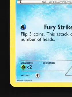 Totodile 18/25 LP McDonald's Collection 2021 English Pokemon Card TCG - Image 2