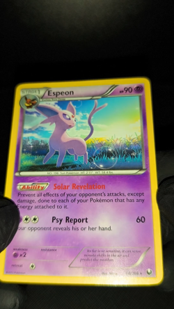 Espeon - 48/108 - B&W Dark Explorers - Non Holo Rare - Pokemon Card - Image 2