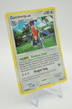 Pokemon Garchomp 2007 LV.66 Holo Card 9/123 Mysterious Treasures Series LP+ - Image 4