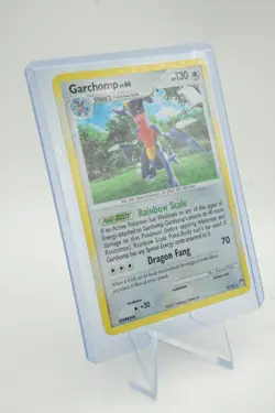 Pokemon Garchomp 2007 LV.66 Holo Card 9/123 Mysterious Treasures Series LP+ - Image 5