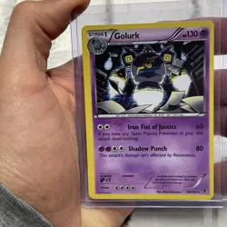 Pokemon 2013 Golurk 46/101 Plasma Blast Holo Card LP+ Nintendo Pokemon TCG Rare - Image 1