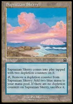 Saprazzan Skerry ~ Mercadian Masques MtG TCG Card 328 - Image 1