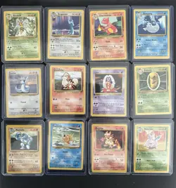 Pokemon Base Set Lot With Charizard 61 Cards (6 Being holos) - Image 5
