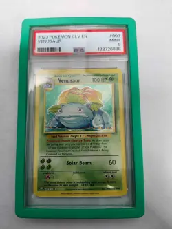 Venusaur 003/034 Trading Card Game Classic Holo PSA graded 9 - Image 1
