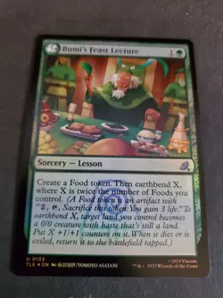 ~ Bumi's Feast Lecture ~ NM Foil ~ MTG: Avatar ~ MTG ~ TLE - Image 1