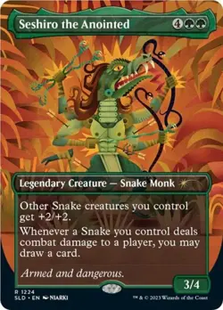 MTG English Seshiro the Anointed NM Normal Secret Lair - Image 1