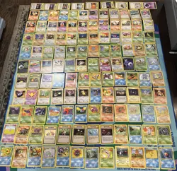 HUGE Lot Of 129 Vintage Pokemon Cards WOTC Base Set Fossil Jungle Team Rocket￼ - Image 1