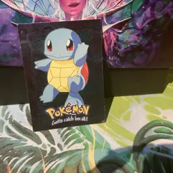 Pokemon Topps Trading Card #07 Squirtle - Image 1