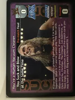 Edge/Leader Of The Edge Army WWE WWF Raw Deal CCG/TCG 11 Card Lot - Image 3