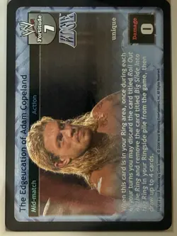 Edge/Leader Of The Edge Army WWE WWF Raw Deal CCG/TCG 11 Card Lot - Image 4