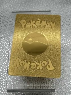Pokemon Charizard VMAX Gigantamax Gold Foil Fan Art Card SV107/SV122 NM/M - Image 2