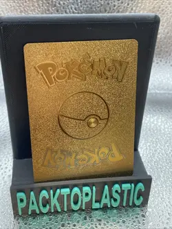 Pokemon Gold Foil Fan PROMO Card Pikachu VMAX Gigantamax 310HP044/185 - Image 2