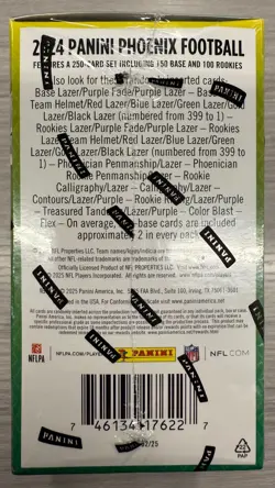 Brand New Panini 2024 Phoenix Football Cards 24 Cards Per Box On Sale Now !! - Image 3