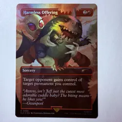 Magic The Gathering Mtg Foil Harmless Offering Deadpool Secret Lair Near Mint - Image 1