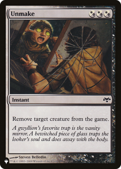 Unmake #96 | Near Mint | The List PLST | Magic MTG - Image 1