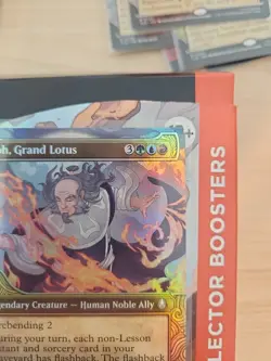 MTG Magic The Gathering Avatar Iroh Grand Lotus Showcase Borderless Foil - Image 3