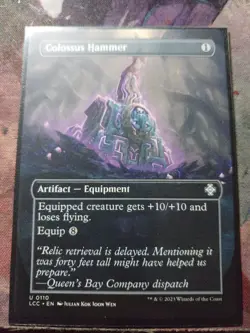 Colossus Hammer (Borderless) Commander: the Lost Caverns of Ixalan Regular - Image 1