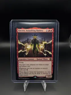 electro, Assaulting Battery #76 | Magic Marvel Spider-Man MTG - Image 1