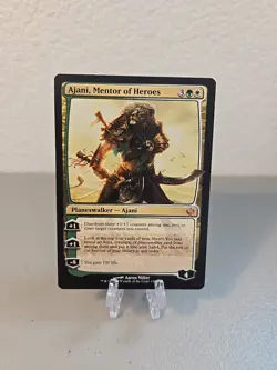MTG Ajani, Mentor Of Heroes LP Journey Into Nyx - Image 1