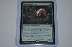 MTG magic AVATAR Last Airbender BADGERMOLE CUB TLA #167 MYTHIC - Image 1
