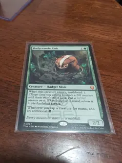 Badgermole Cub MTG Magic The Gathering Avatar (0167) NM - Image 1