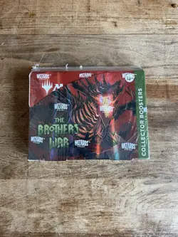 Magic The Gathering MTG - The Brothers' War Collector Booster Box Factory Sealed - Image 1