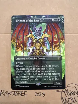 MTG Bringer Of The Last Gift LCI 0337 R Regular NM Extended Art - Image 2