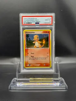 Pokemon - PSA 10 - Charmander - Holo *SECRET RARE* - #113 - Fire Red Leaf Green - Image 1