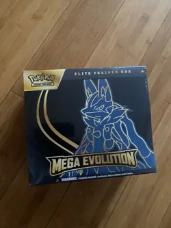 Pokemon TCG: Mega Evolution Elite Trainer Box (Mega Lucario) - ETB New & Sealed - Image 1
