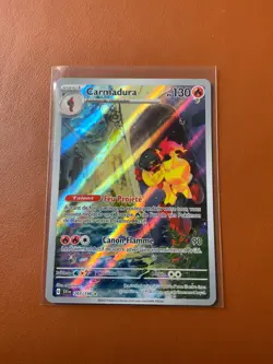 Carte Pokemon Carmadura 203/198 AR EV01 Ecarlate & Violet FR Neuf - Image 1