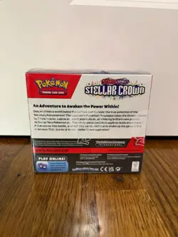 Pokemon TCG Stellar Crown Booster Box - Scarlet & Violet - 36 Packs Sealed - Image 2