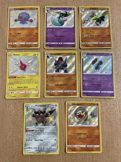 POKEMON SHINING FATES: SHINY VAULT LOT OF 8 NM/LP - Includes Rotom, Alcremie - Image 1