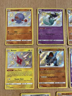POKEMON SHINING FATES: SHINY VAULT LOT OF 8 NM/LP - Includes Rotom, Alcremie - Image 2