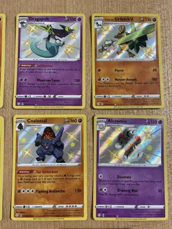 POKEMON SHINING FATES: SHINY VAULT LOT OF 8 NM/LP - Includes Rotom, Alcremie - Image 3