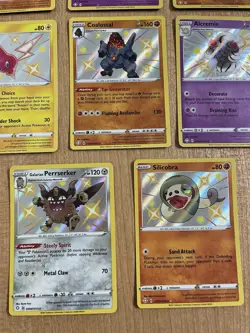 POKEMON SHINING FATES: SHINY VAULT LOT OF 8 NM/LP - Includes Rotom, Alcremie - Image 4