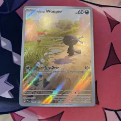 Paldean Wooper 102/094 IR Phantasmal Flames NM Pack Fresh Pokemon - Image 1
