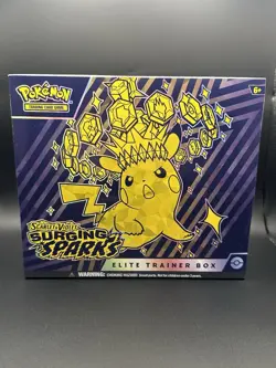 Pokemon Surging Sparks ETB Elite Trainer Box - Factory Sealed - Image 1
