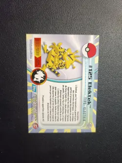 Carte Pokemon Elektek 125 TOPPS Serie 2 Francais - Image 2