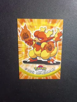Carte Pokemon Magmar 126 TOPPS Serie 2 Francais - Image 1