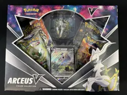 Pokemon TCG 2022 Arceus V Figure Collection Box - Factory Sealed - Image 1
