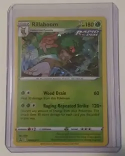 Pokemon TCG Crown Zenith: Rillaboom (SWSH277) - Black Star Promo - NM - Image 1