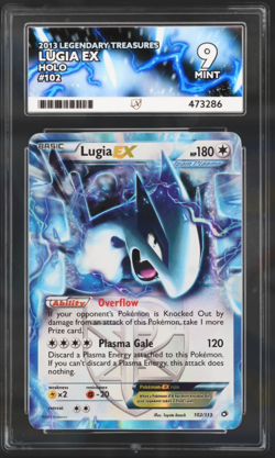 Lugia EX 102/113 Holo Legendary Treasures 2013 Ace 9 Pokemon TCG - Image 1