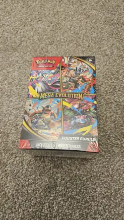 Pokemon TCG: Mega Evolution Booster Bundle 6 Booster Pack - Brand New & Sealed ? - Image 1