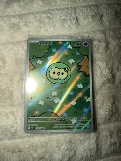 Solosis 118/086 Black Bolt Illustration Rare English Pokemon TCG NM - Image 1
