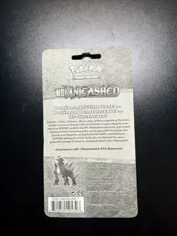Pokemon TCG HS Unleashed Sealed Blister Cardboard Booster Pack New 820650105326 - Image 2
