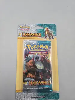 2010 Pokemon HGSS Unleashed Blister Pack Entai Art Factory Sealed In... - Image 1