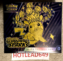Pokemon Surging Sparks Elite Trainer Box ETB Scarlet & Violet NEW Factory Sealed - Image 1