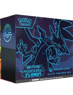 Phantasmal Flames ETB Pokemon Center Exclusive SHIP NOW - Image 2